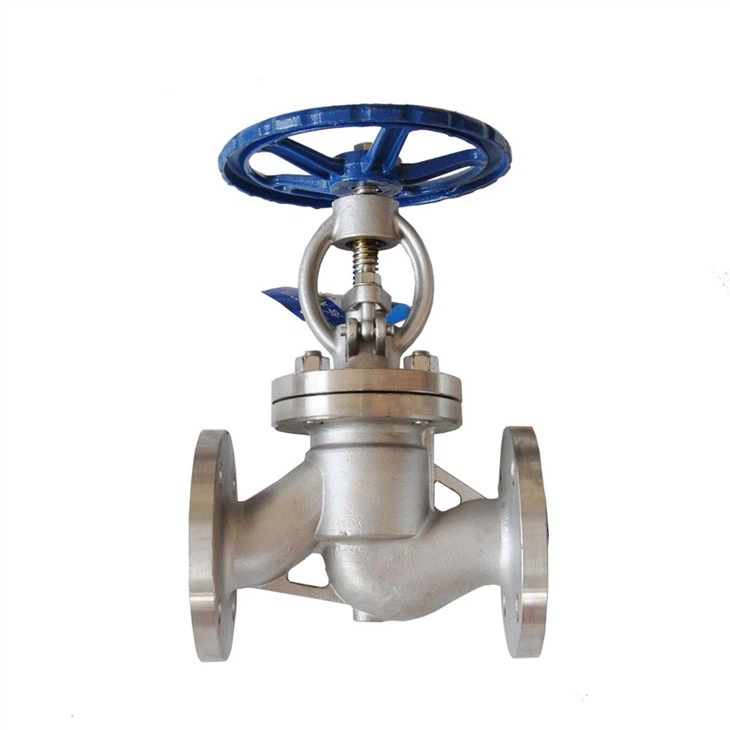 Stainless steel flanged globe valve2
