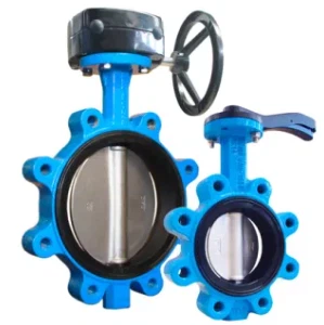 Lever-Operated Concentric Ductile Iron Body Fully Lug Type Butterfly Valve Manufacturer